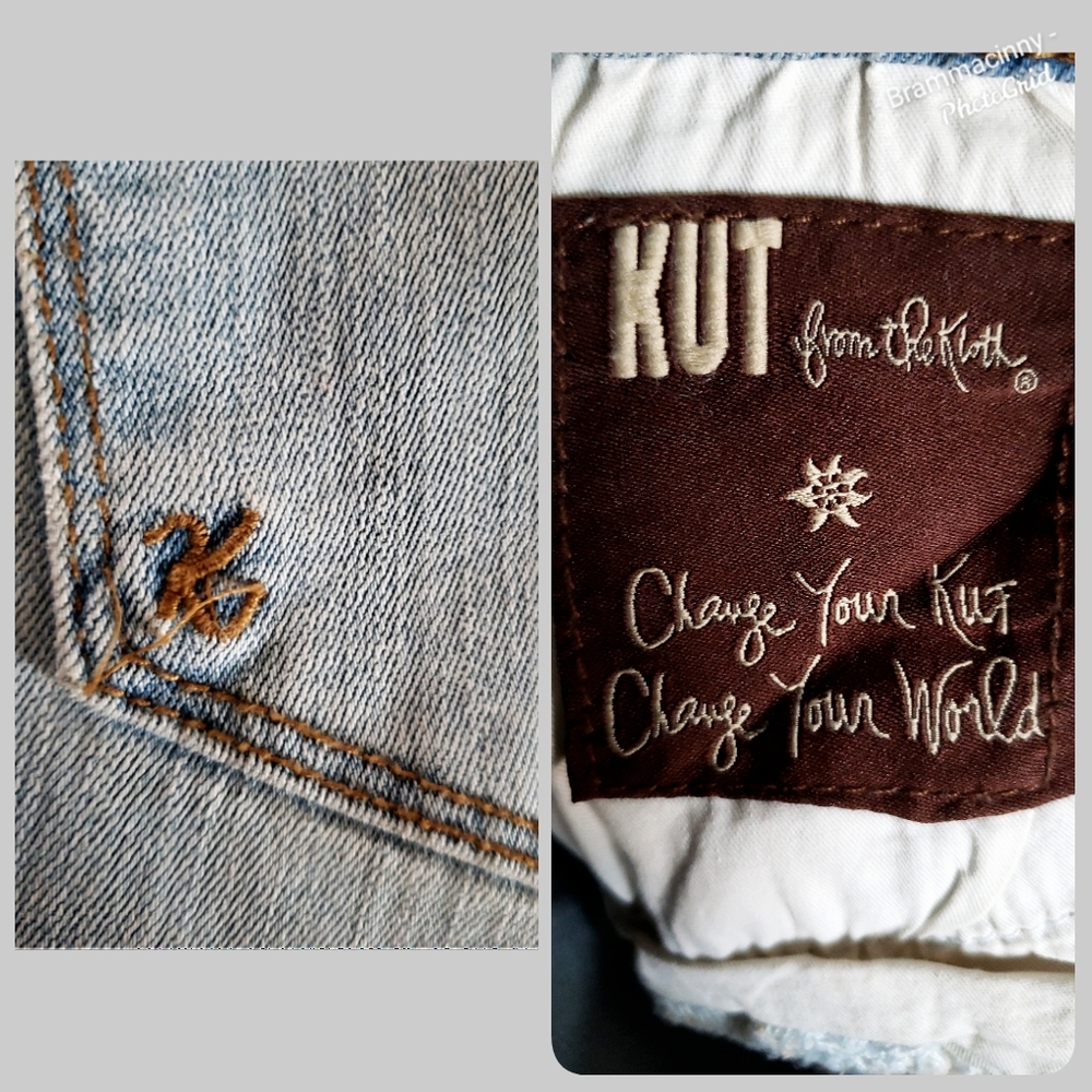 Kut From The Kloth CHRISSY FLARE Distressed Jeans - Picture 7 of 8